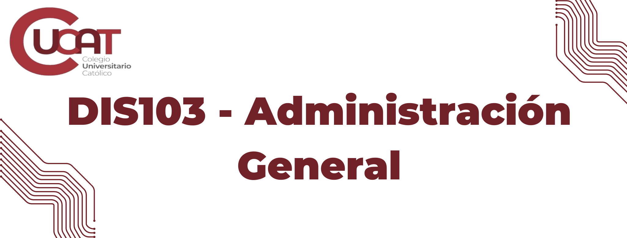 DIS103-Administración General