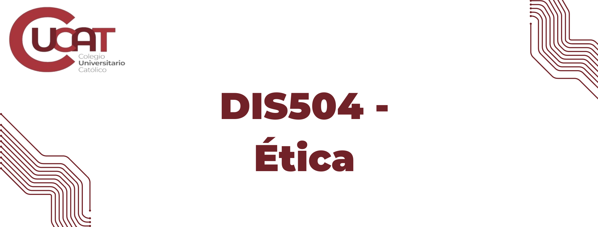 DIS504-Ética